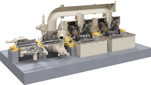 Low, Intermediate & High Preassure Steam Turbines Parts